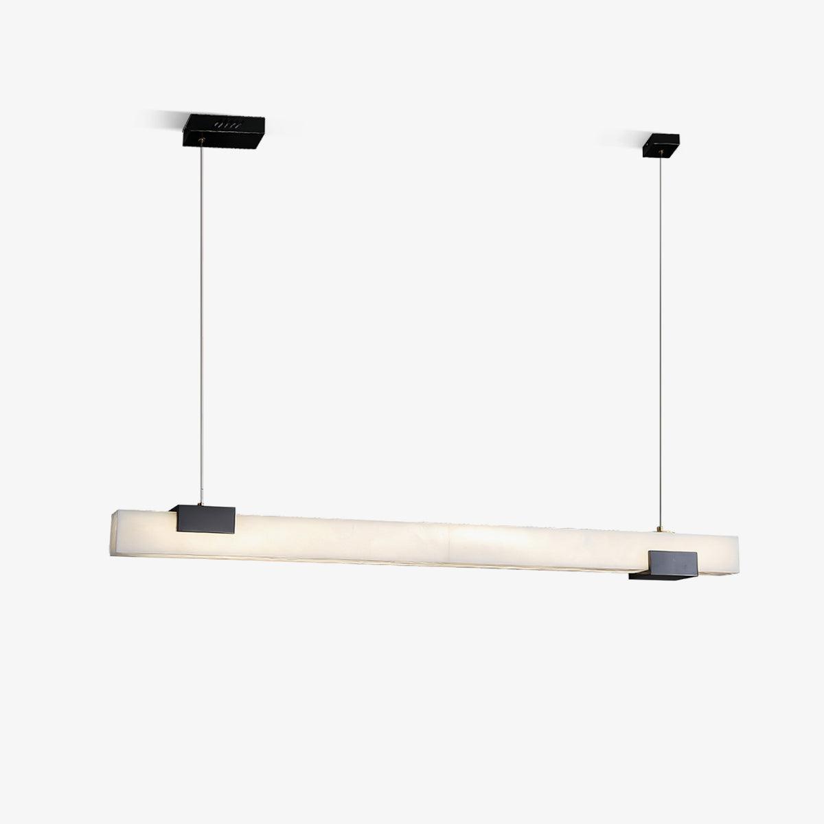 Elegant Alabaster Pendant Light - Modern Handcrafted Glass Ceiling Lamp for Dining Room, Kitchen Island & Bedroom Lighting