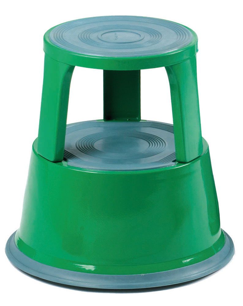 OSHA Compliant Steel Folding Kick Step Stool - Heavy Duty Non-Slip Ladder for Home, Warehouse & Construction Use