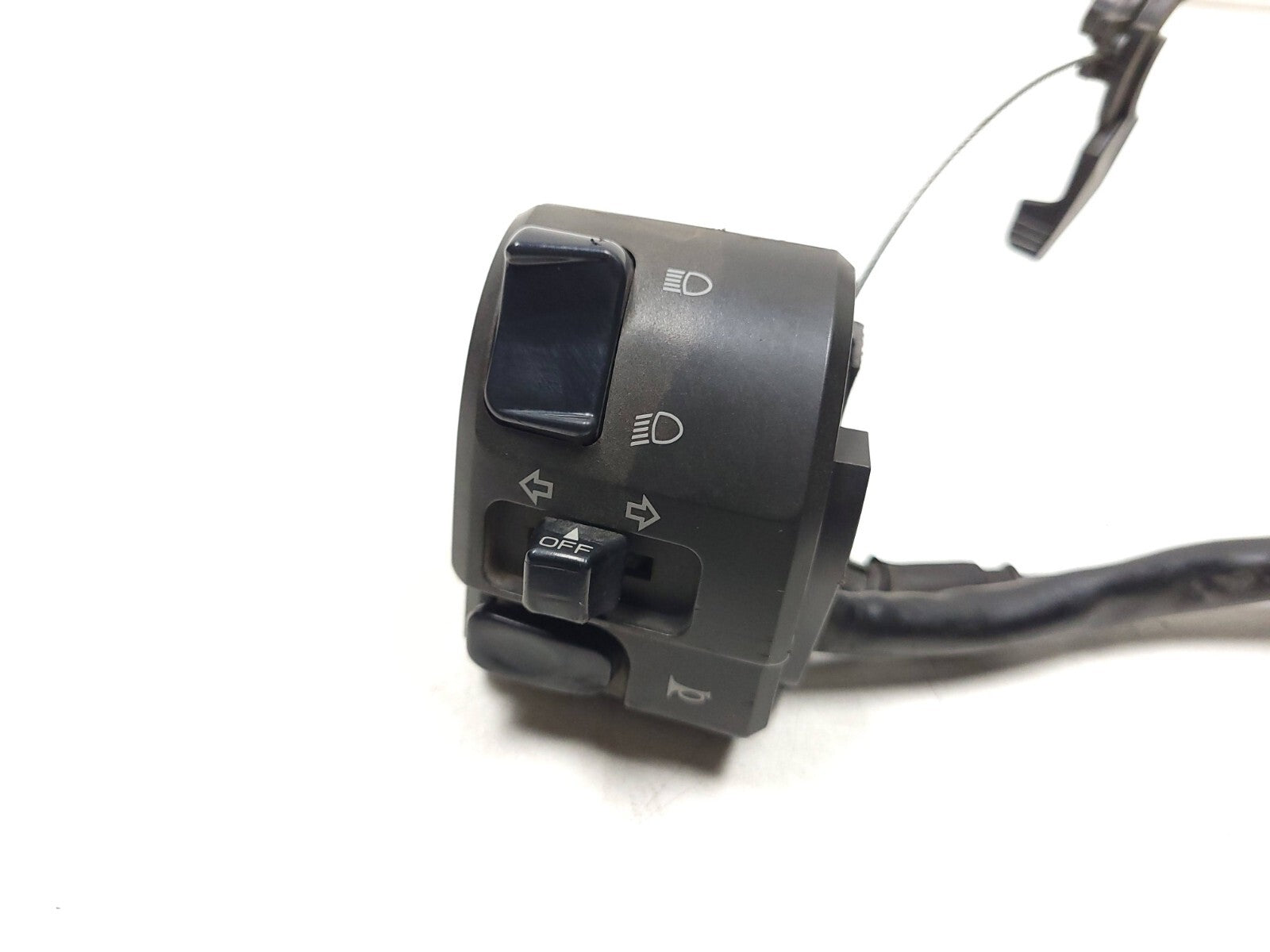 Original Ducati Monster M600 M620 Left Handlebar Switch Assembly - Headlight Turn Signal Horn Controls - Perfect for Motorcycle Repair & Custom Builds