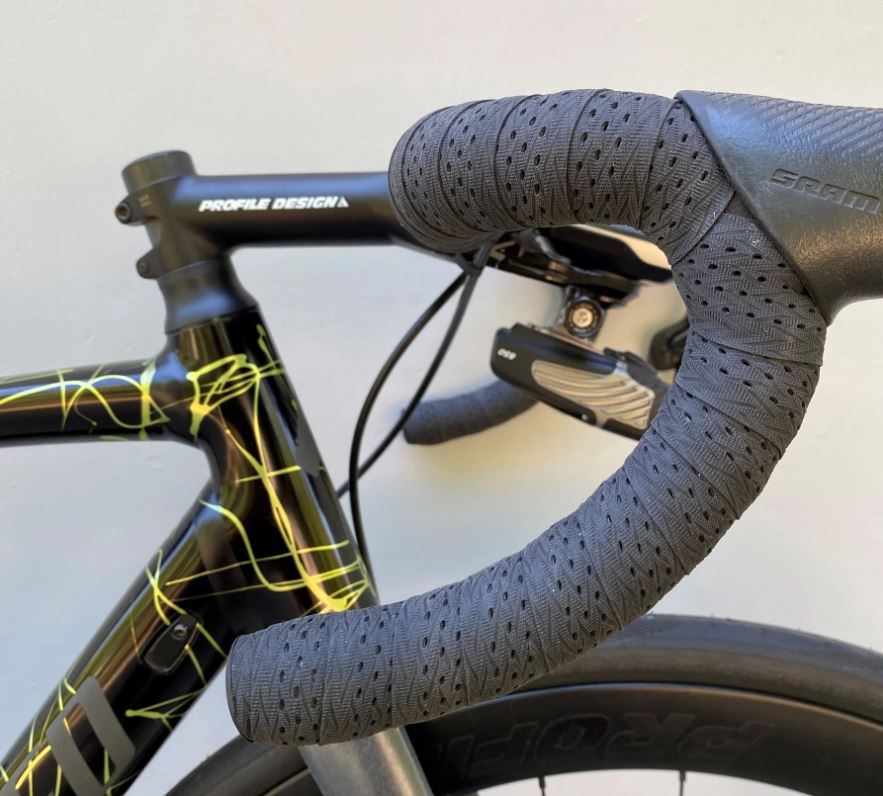 Profile Design Race Bar Tape - Premium Cycling Handlebar Tape for Road Bikes, Comfortable Grip & Shock Absorption - Perfect for Road Racing, Training & Long-Distance Cycling