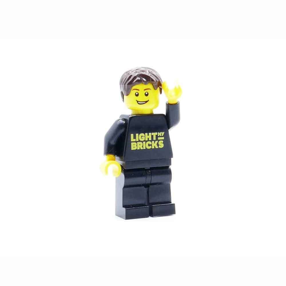 Light My Bricks LEGO Minifigure LED Lighting Kit - Illuminate Your LEGO Creations for Night Displays & Dioramas