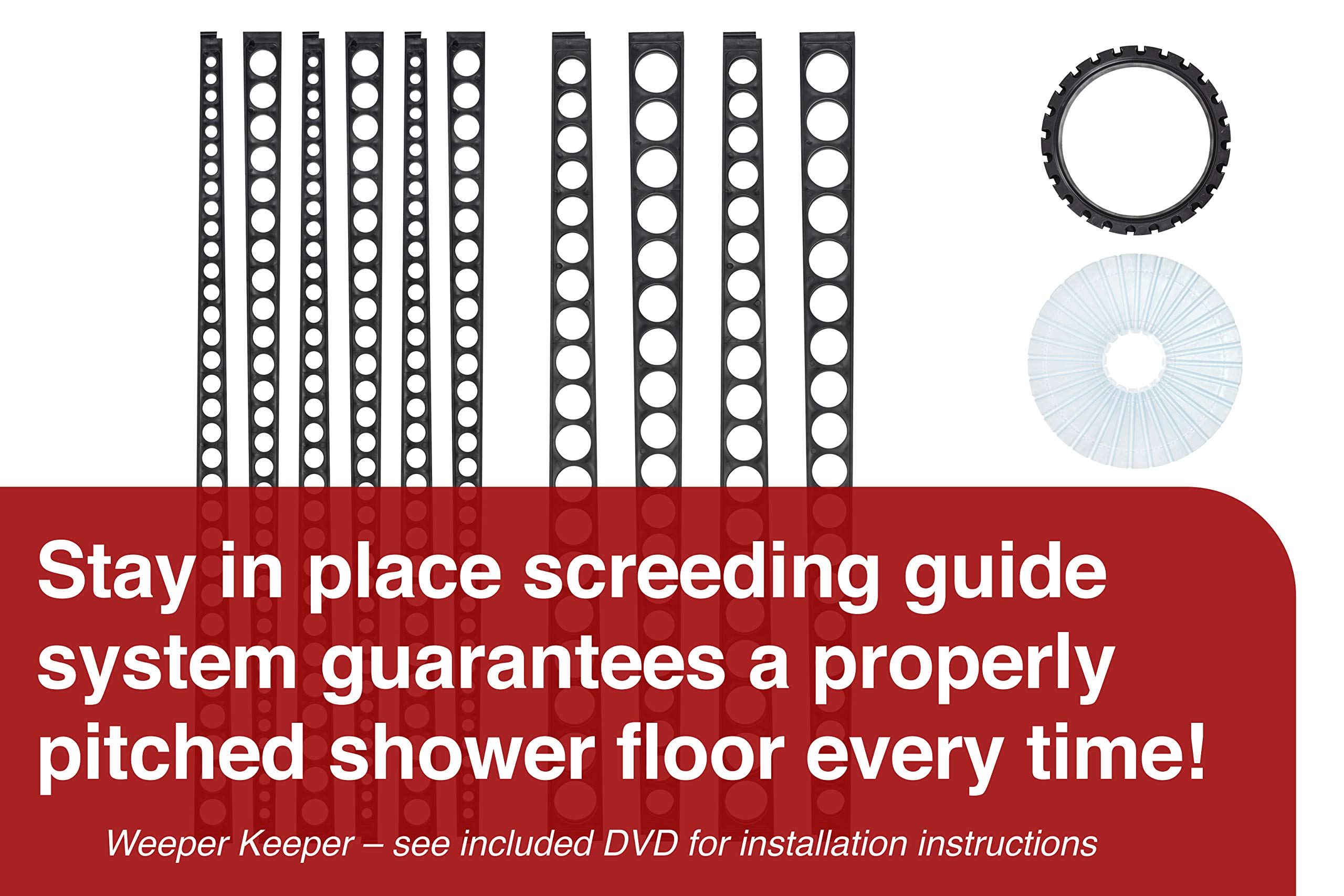 Standard Shower Kit With Pan Liner (SSK-501 DELUXE) - Waterproof Bathroom Installation for DIY & Professional Use - Perfect for Bathroom Remodeling & Leak Prevention by Mark E Industries