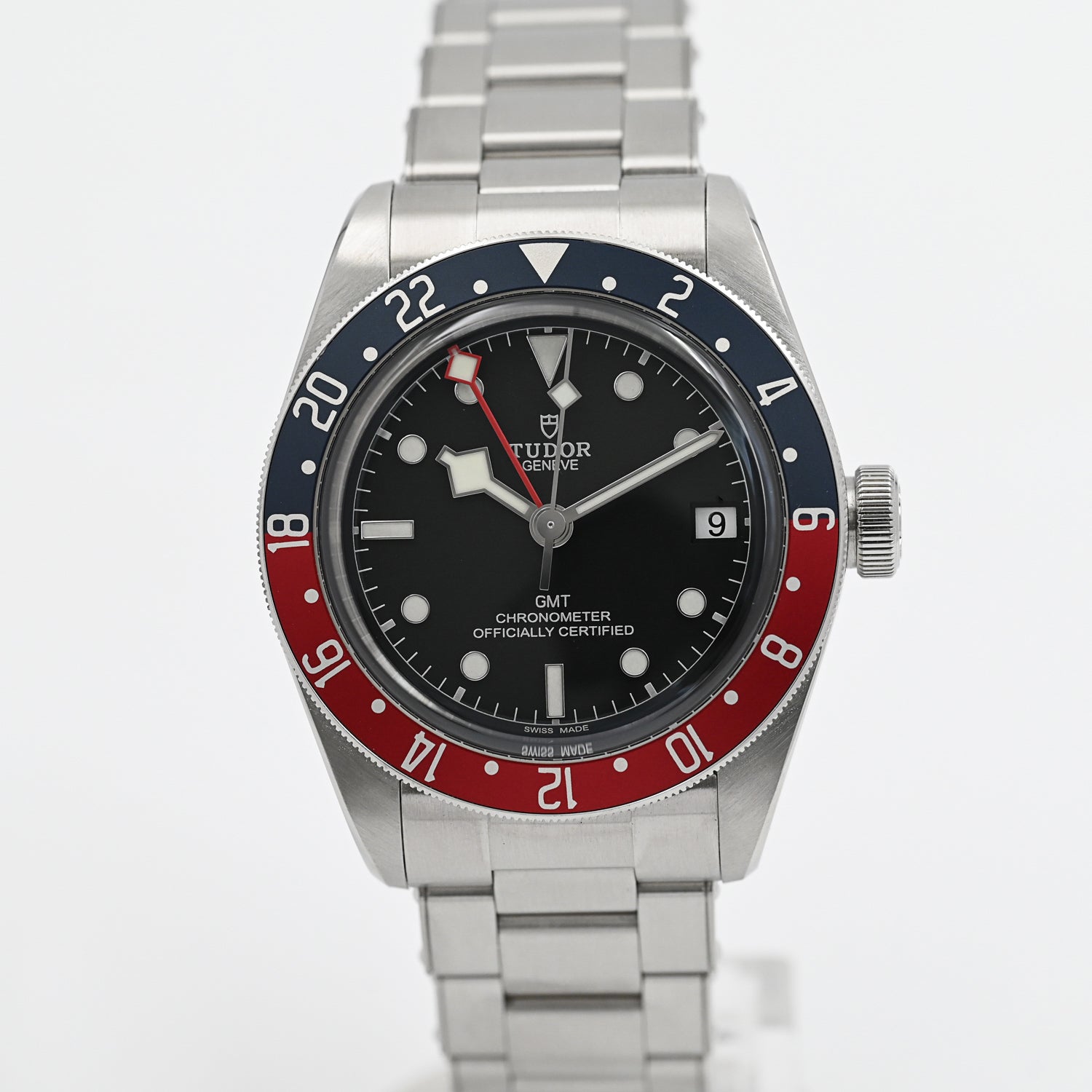 Tudor Black Bay GMT Pepsi Watch - Luxury Swiss Automatic Diver for Men - Perfect for Travel, Diving & Everyday Wear