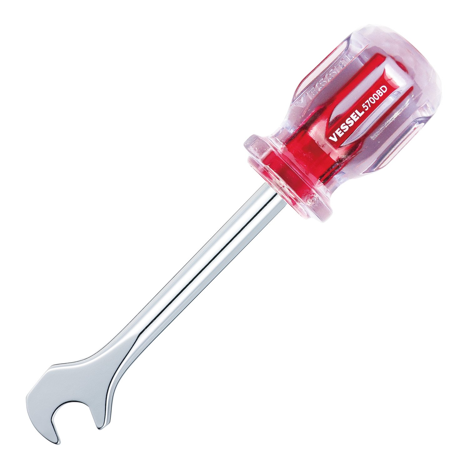 VESSEL No.5700BD Coin-Shaped Car Battery Screwdriver - Japanese Import - Perfect for Automotive Repair & Electronics Maintenance