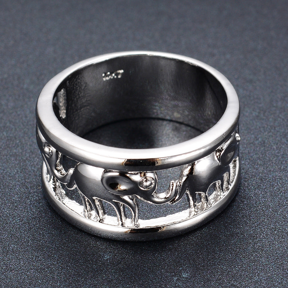 Elephant Rings for Women - Stylish Animal Jewelry, Boho Chic Accessories for Everyday Wear, Parties & Gifts