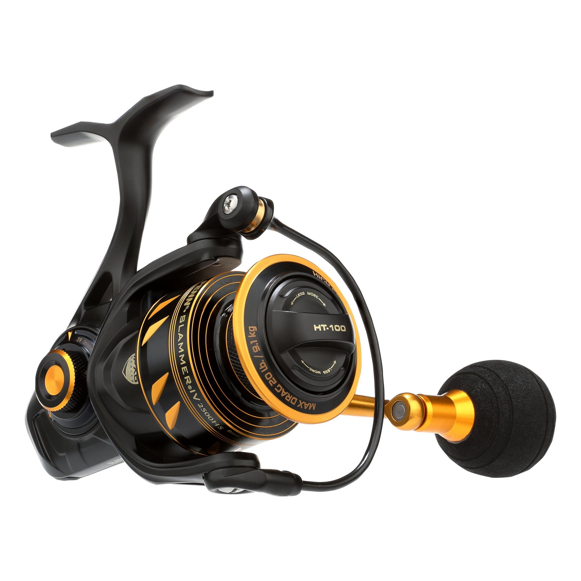 Slammer® IV Bailess Spinning Reel - Saltwater Fishing Reel for Surf, Pier & Offshore Angling | Smooth Drag System | Corrosion-Resistant Design