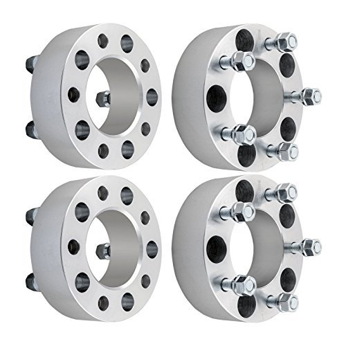 DCVAMOUS 4PC 2 Inch Wheel Spacers 5x5 Bolt Pattern with 1/2