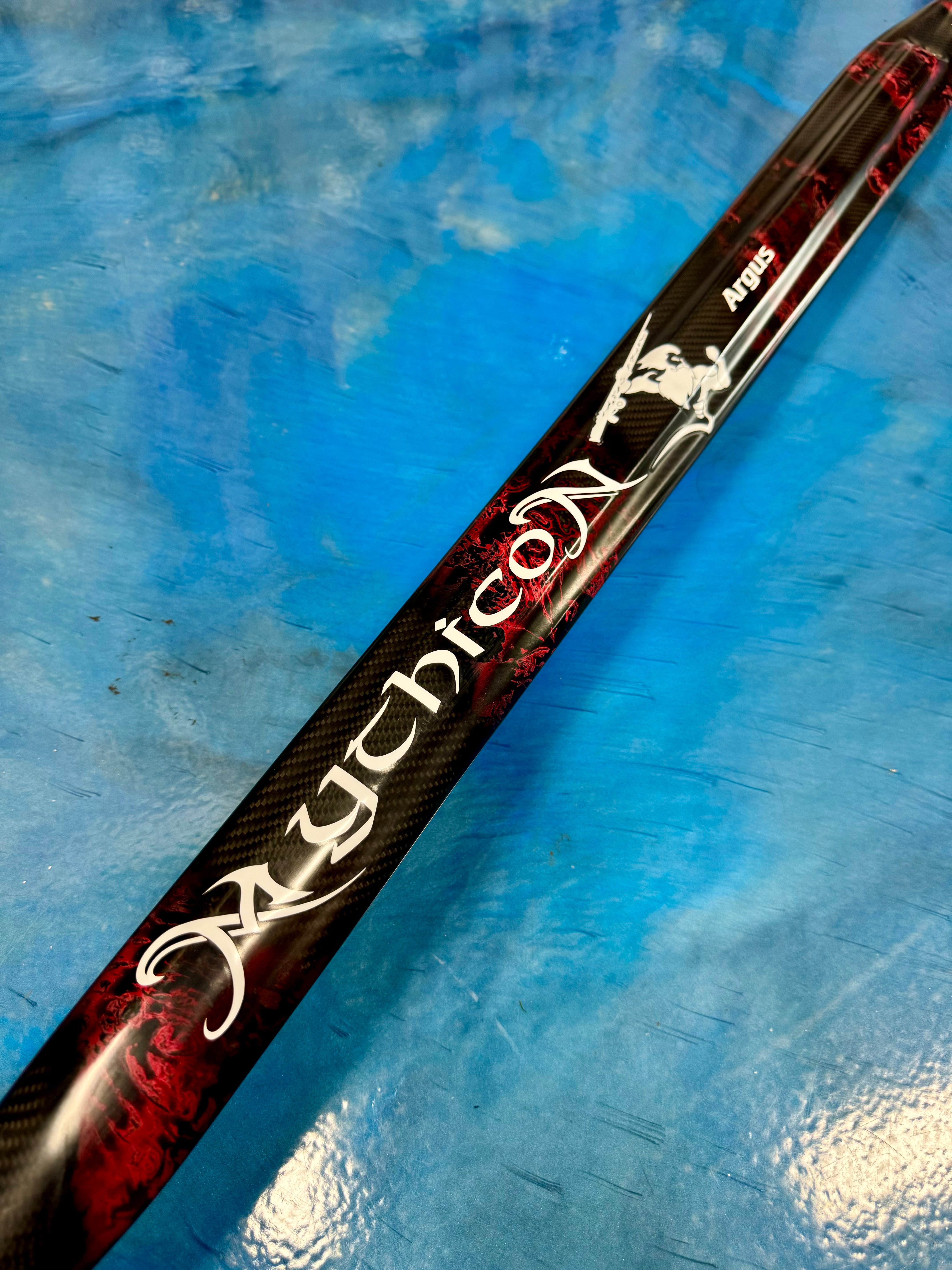 Mythicon Argus Carbon Speargun 120cm - Professional Spearfishing Gun for Underwater Hunting | Perfect for Ocean, Reef, and Deep Sea Fishing Adventures