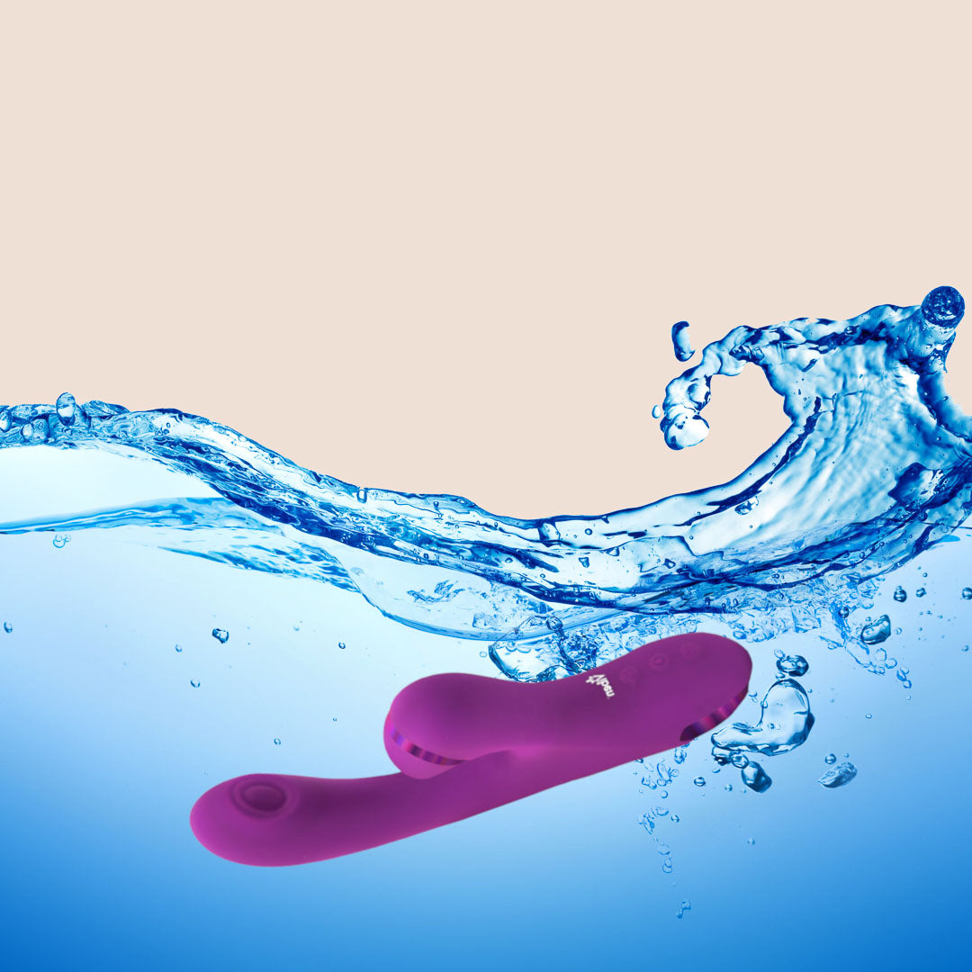 Premium Rechargeable Rabbit Vibrator with Thrusting & Suction - Dual Stimulation for Powerful Orgasms | Perfect for Solo Play & Couples Intimacy | Ultra Quiet & Waterproof Design