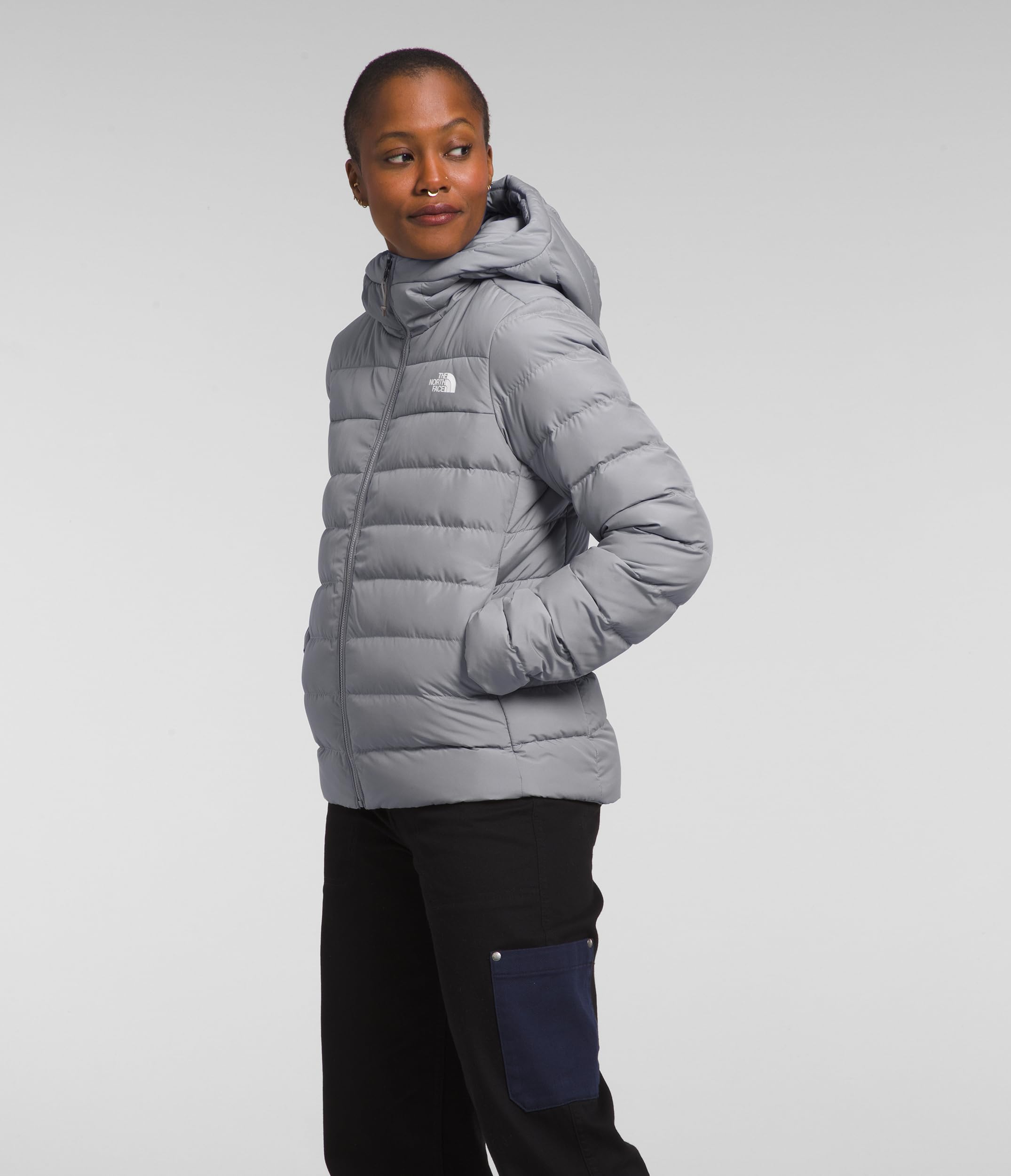 THE NORTH FACE Women’s Aconcagua Down Insulated Hoodie Jacket - Warm Winter Parka with Water-Resistant Shell for Hiking, Skiing & Outdoor Adventures