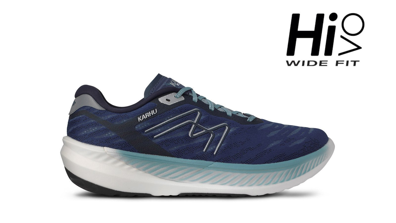 Men's Fusion 4.0 HIVO Running Shoes - Mood Indigo/Stone Blue - Lightweight Athletic Sneakers for Jogging, Gym & Everyday Wear