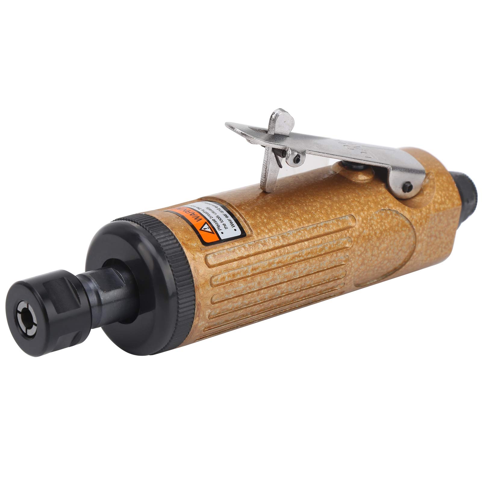 LZKW KP-621 Mini Air Straight Die Grinder - Pneumatic Angle Grinder for Metal, Stone & Woodworking | Professional Metal Polishing, Stone Carving & DIY Projects (US Stock)