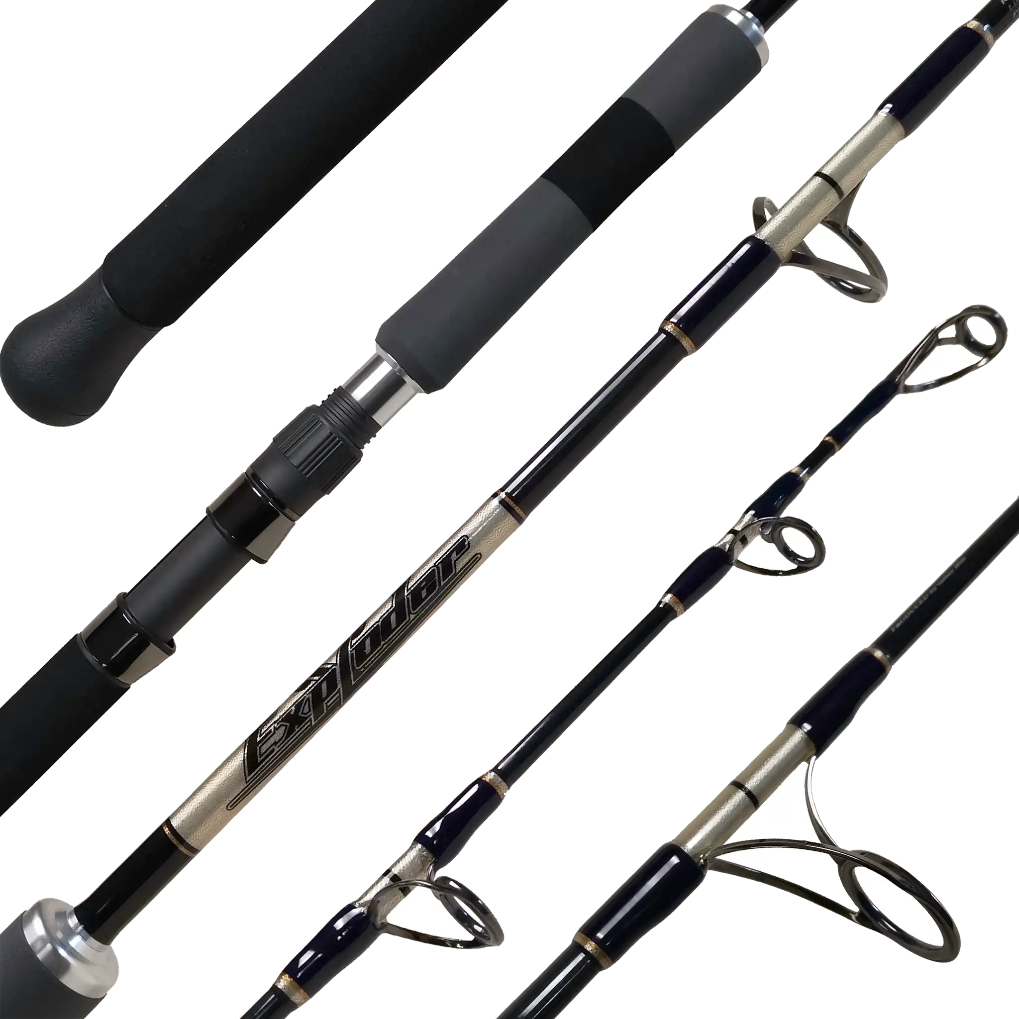 Valley Hill Exploder Tuna Speed Jigging Fishing Rods - Saltwater Offshore Fishing Gear for Tuna, Grouper & Amberjack - Perfect for Deep Sea Jigging & Boat Fishing Adventures