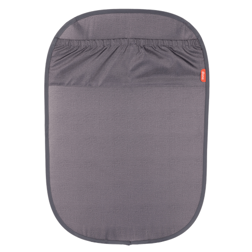 Diono Back Seat Protector for Cars - Stuff 'n Scuff XL Gray Waterproof Car Seat Cover - Perfect for Kids, Pets & Travel Protection