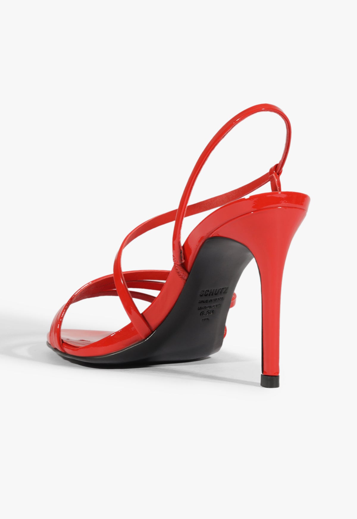 Annie Patent Leather Sandal with 2.5 Inch Heel - Women's High Heel Dress Sandals for Party, Wedding & Evening Events - Style S0206603070001