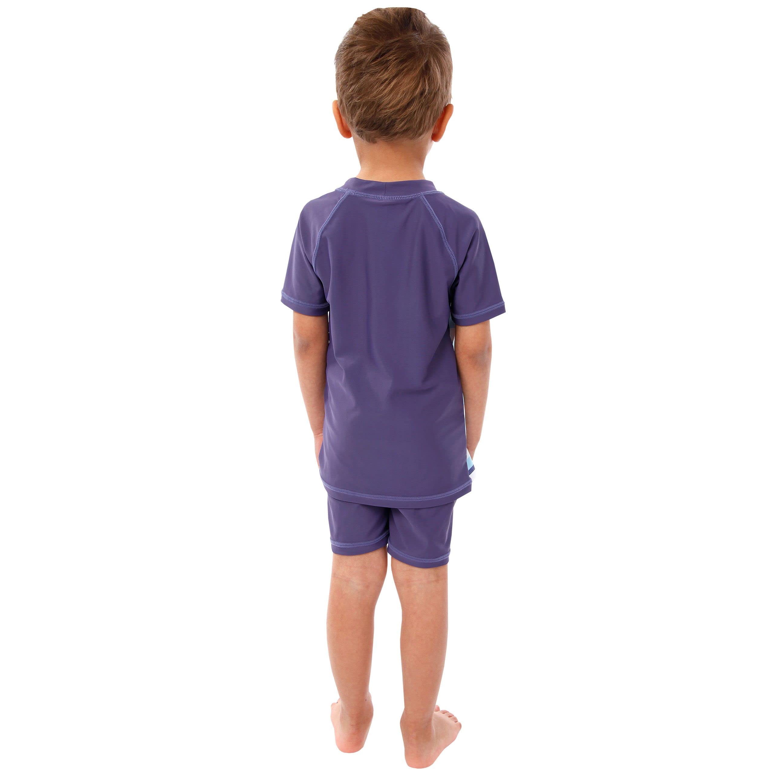 Bluey Boys 2-Piece Swim Set - Kids Swimming Costume for Beach, Pool, and Summer Water Fun