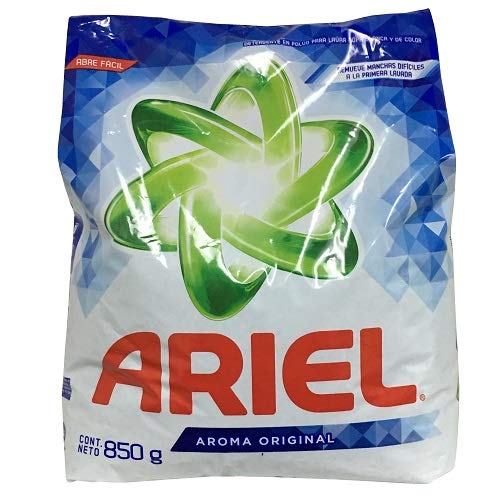 Original Ariel Laundry Detergent 850g (Pack of 1) - High Efficiency Liquid Detergent for All Fabrics | Best for Family Laundry, Stain Removal & Machine Wash