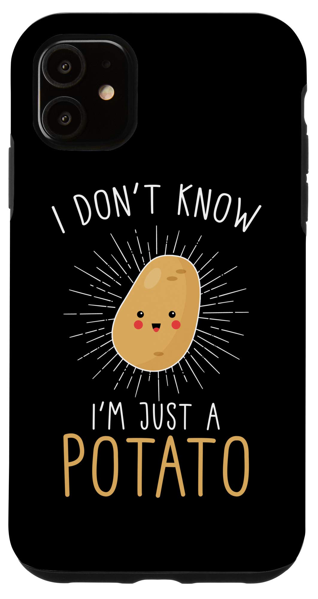 Cute Kawaii Potato iPhone 11 Case - Funny 