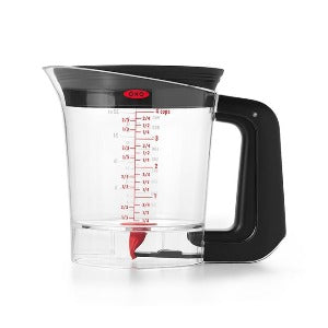 4 Cup Gravy & Fat Separator - BPA-Free Kitchen Tool for Healthy Cooking, Perfect for Thanksgiving Turkey, Roasts & Sauces