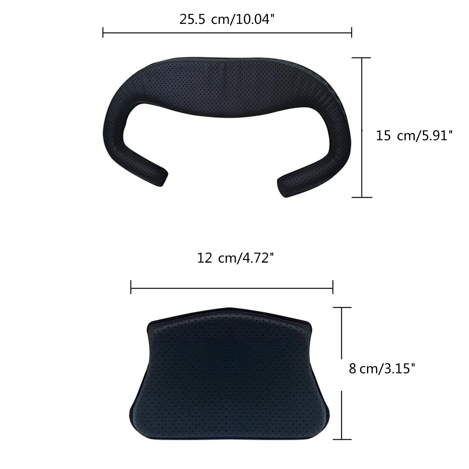 SCUDGOOD Sweatproof & Breathable Foam Face Cushion Pad for PIMAX Crystal VR Headset - Comfortable Replacement Face Cover Accessory for Extended Gaming Sessions