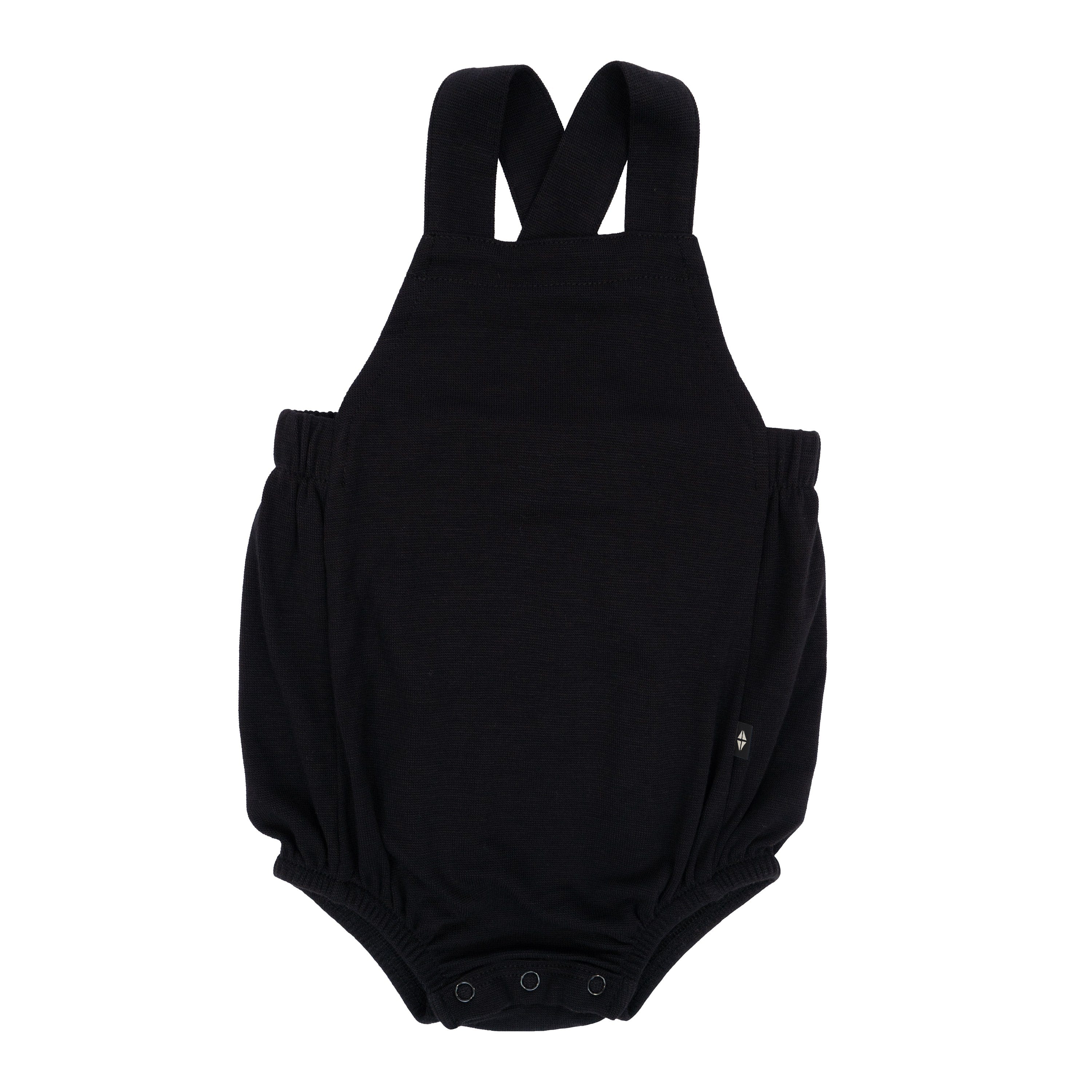 Bamboo Jersey Bubble Overall in Midnight - Soft & Comfortable Baby Romper for Playtime & Sleep