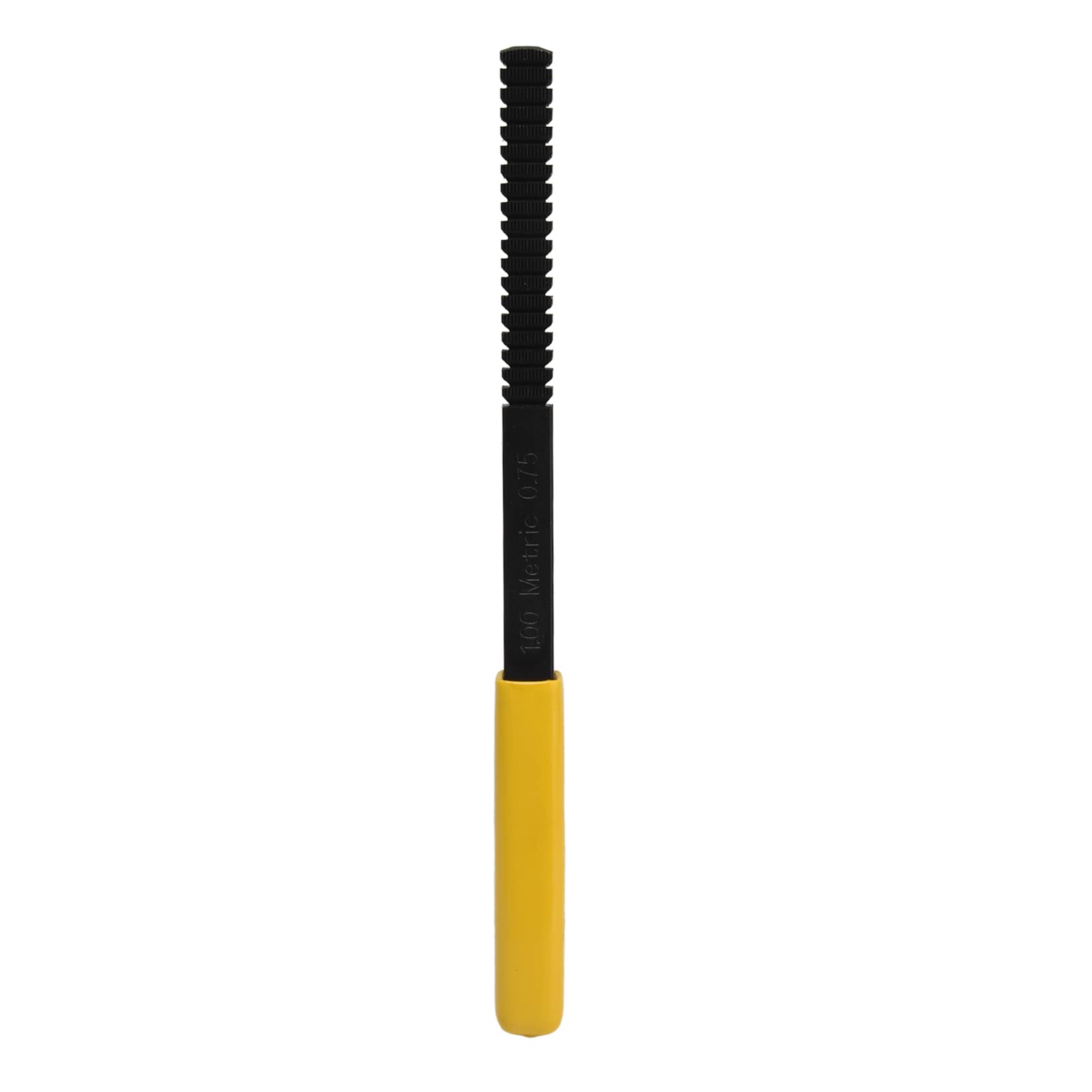 Cyrank Metric Thread File - Screw Thread Repair & Restoration Tool with Detachable Handle - Perfect for Automotive, Plumbing, and DIY Projects