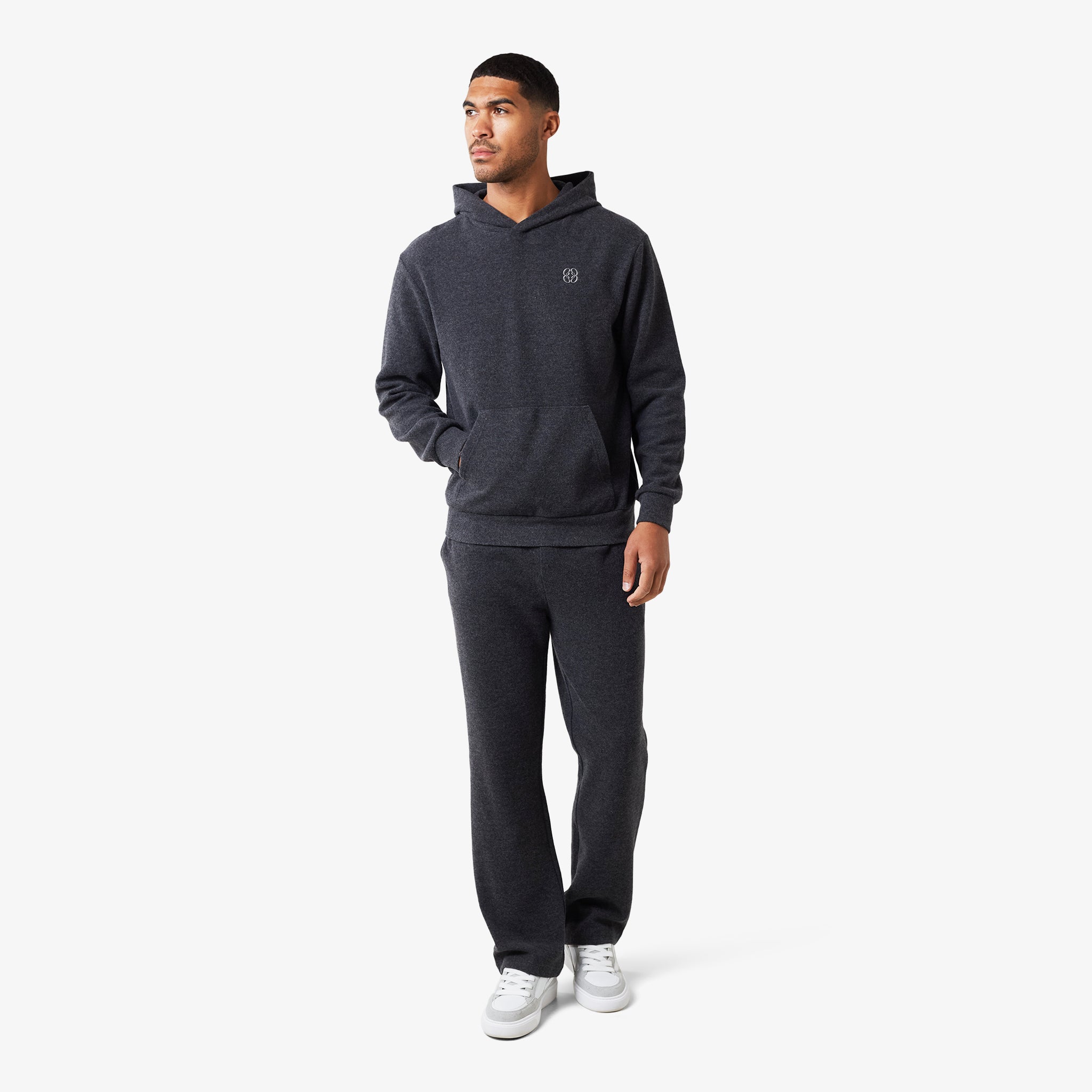 Premium Knit Tracksuit Set for Women & Men | Comfortable Charcoal Grey Jogger Outfit | Perfect for Gym, Lounge & Casual Wear