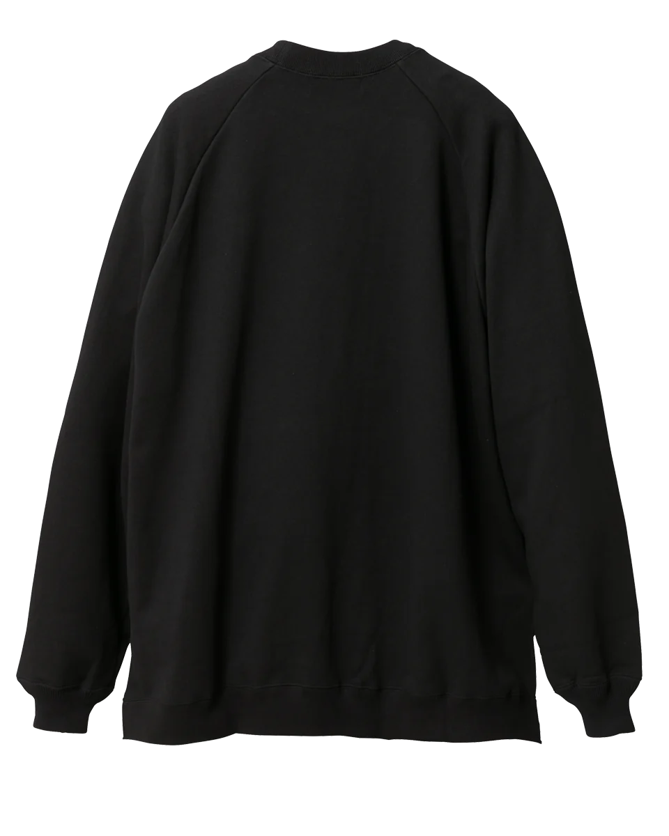Comme des Garçons Oversized Long Back Sweatshirt - Unisex Casual Streetwear for Everyday Comfort & Style