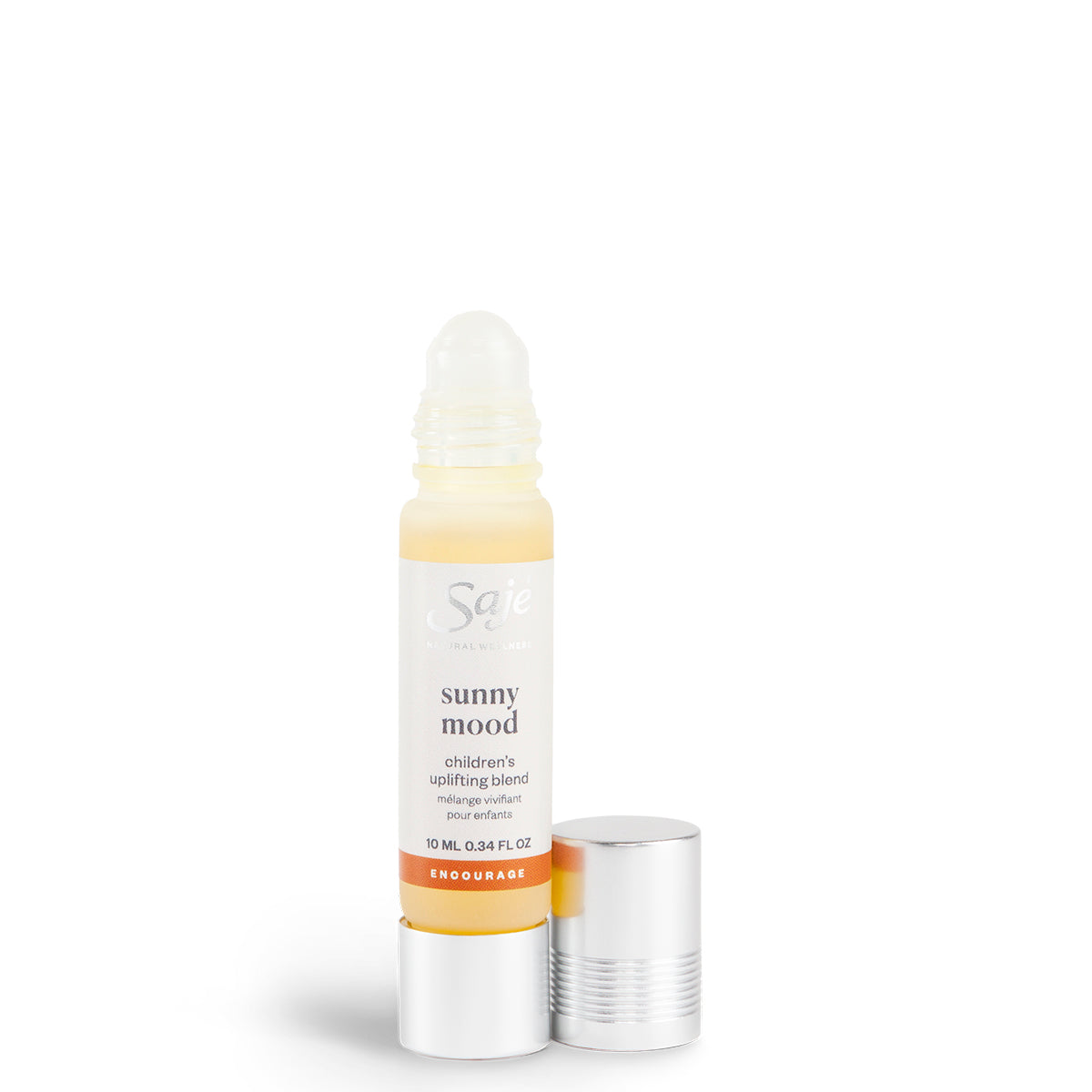 Sunny Mood Uplifting Essential Oil Roll-On for Kids - Natural Aromatherapy for Calm & Focus - Perfect for School, Travel & Bedtime