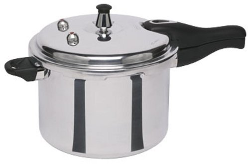 Magefesa Avant 4.1 Quart Aluminum Pressure Cooker - Gas/Electric/Ceramic Stove Compatible, Fast Cooking Pot for Canning & Instant Meals | Perfect for Home Cooking, Meal Prep & Pressure Canning