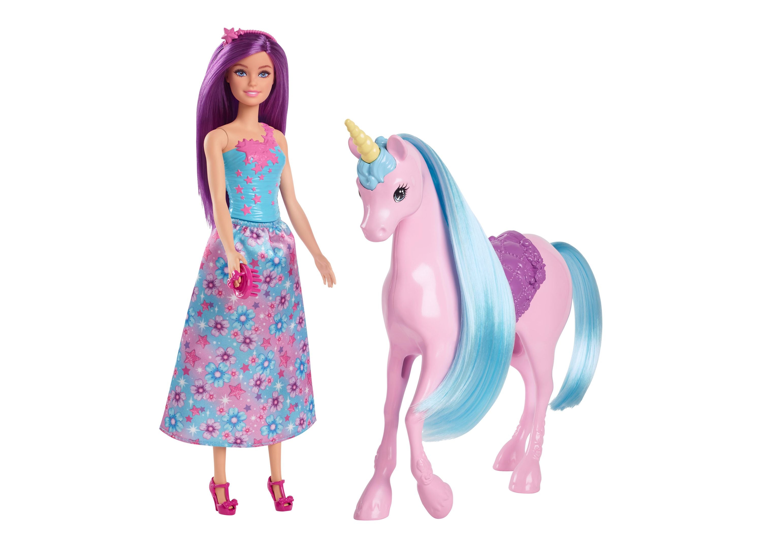 Barbie Galactic Adventure Doll with Magical Unicorn - Space-Themed Collectible Toy for Girls | Perfect for Imaginative Play, Birthday Gifts & Cosmic Adventures