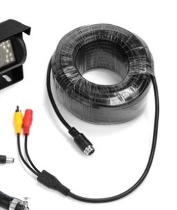 BOYO VTB301C 002 65ft Extension Cable - Compatible with VTB301C & VTB301CA Backup Cameras - Perfect for RV, Truck & Trailer Installation