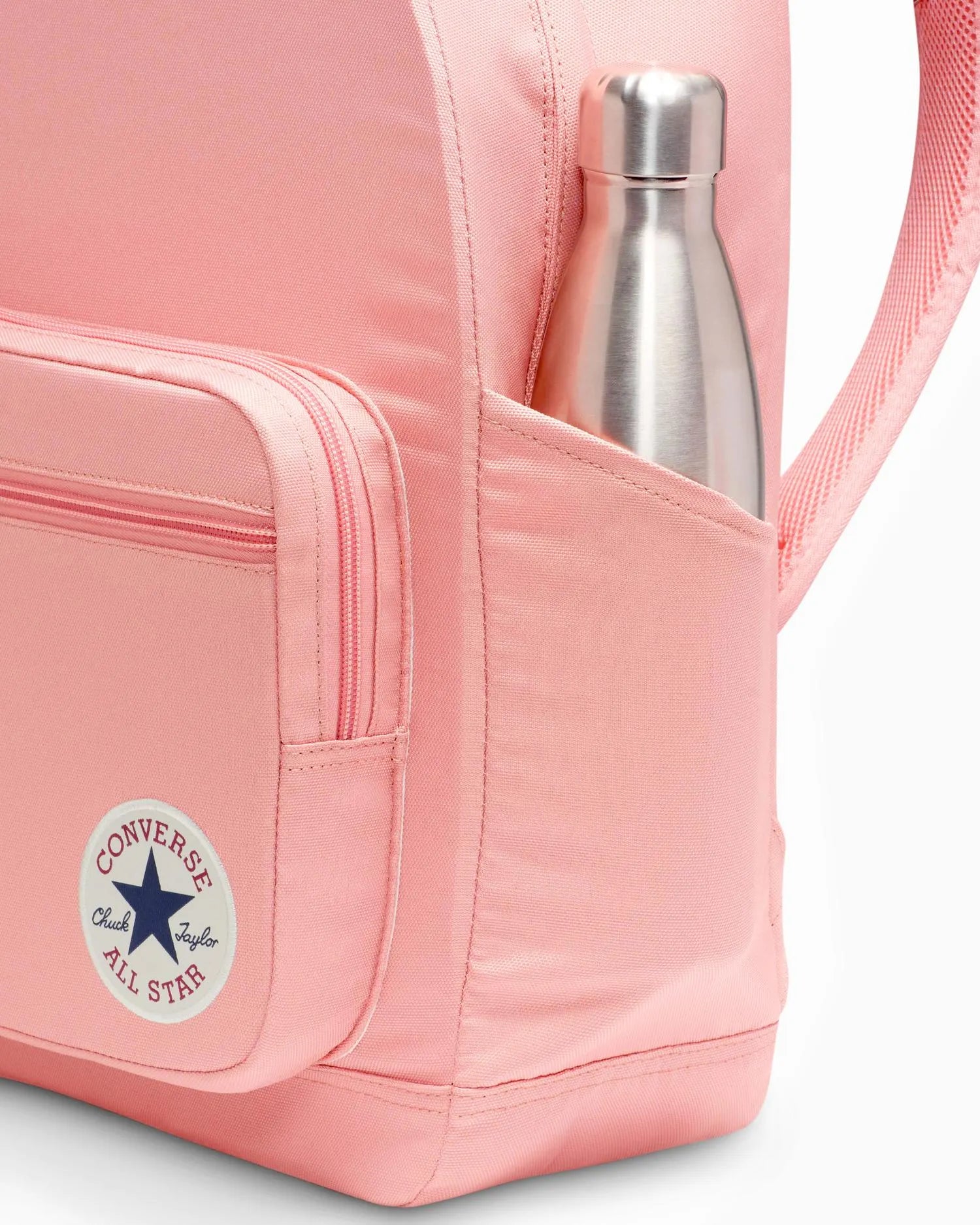 Converse GO 2 Flamingo Pink Backpack for Women & Men - Stylish School Bag, Travel Backpack, Laptop Bag for College Students & Commuters