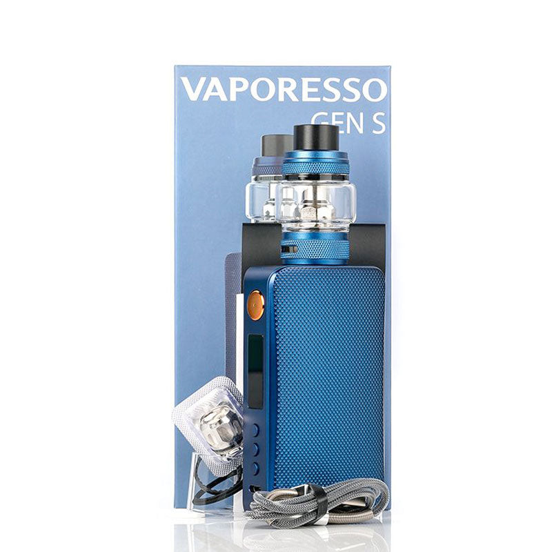 Vaporesso GEN S 220W Starter Kit - Advanced Vape Mod with Dual 18650 Batteries & High Power Output for Cloud Chasing | Perfect for Beginners & Experienced Vapers | Home Use, Travel & Social Vaping