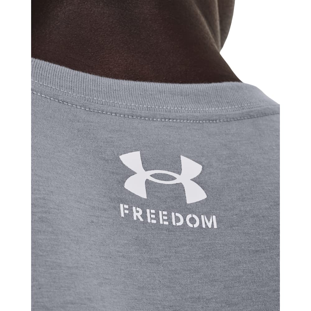 Under Armour Men's Freedom Hook Short Sleeve T-Shirt - Moisture Wicking Athletic Shirt for Workout, Running & Gym Training