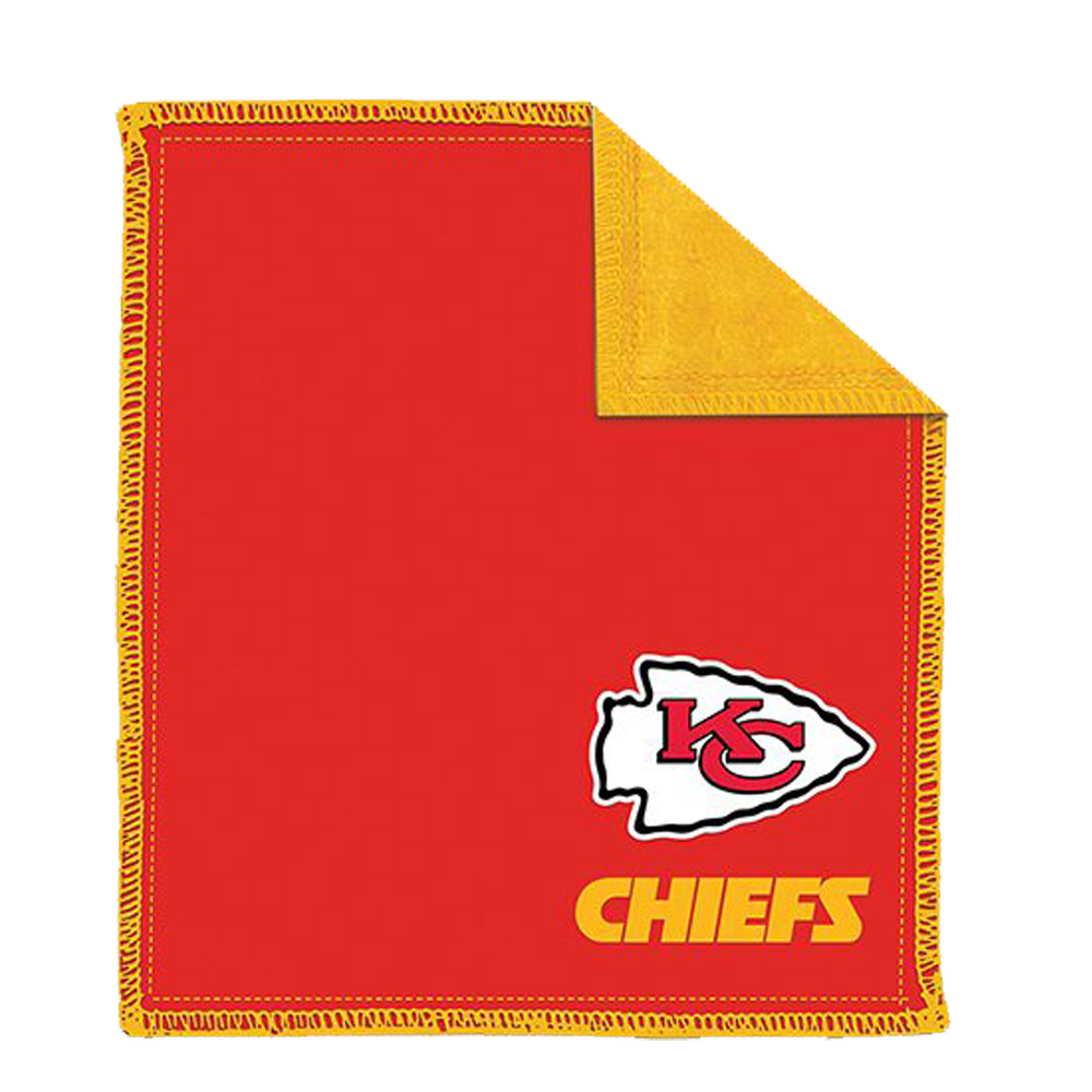 Official NFL Kansas City Chiefs Microfiber Shammy Towel - Perfect for Game Day, Tailgating, and Sports Events