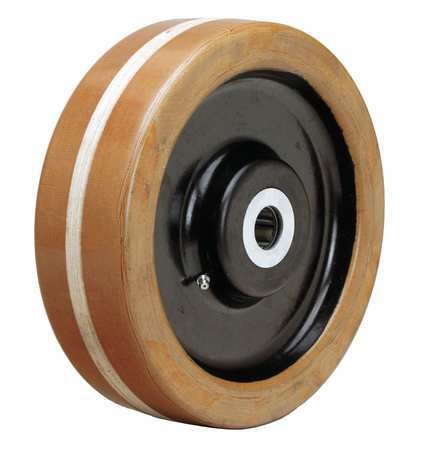 10-Inch Impact-Resistant Phenolic Tread Caster Wheel - 3600 lb Load Capacity (2041004421) - Ideal for Heavy-Duty Industrial Equipment, Warehouse Carts, and Material Handling Applications