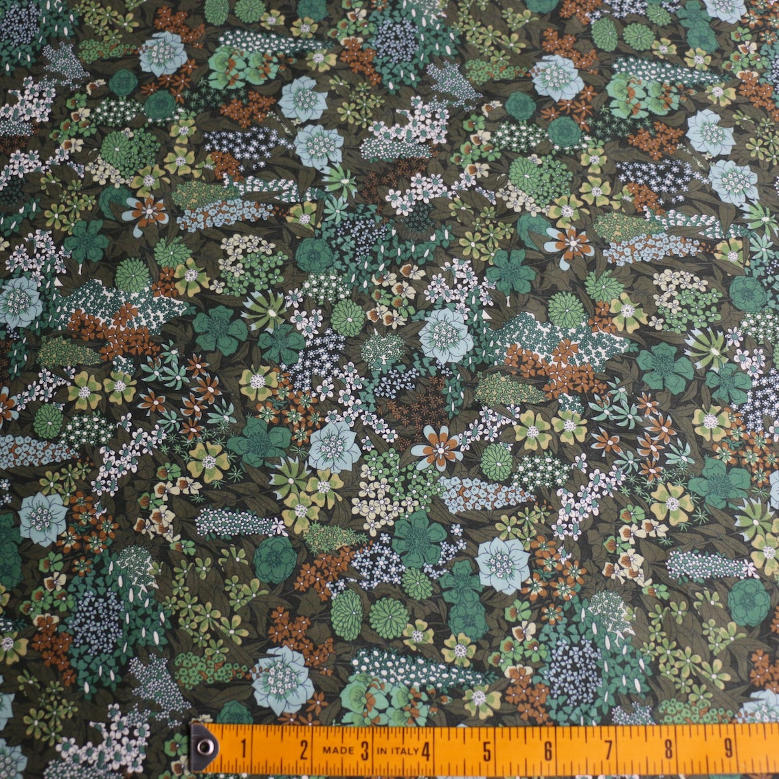 Ciara Green Liberty Tana Lawn™ - Premium Cotton Fabric for Dressmaking, Quilting & DIY Crafts | Perfect for Summer Dresses, Blouses & Home Decor Projects