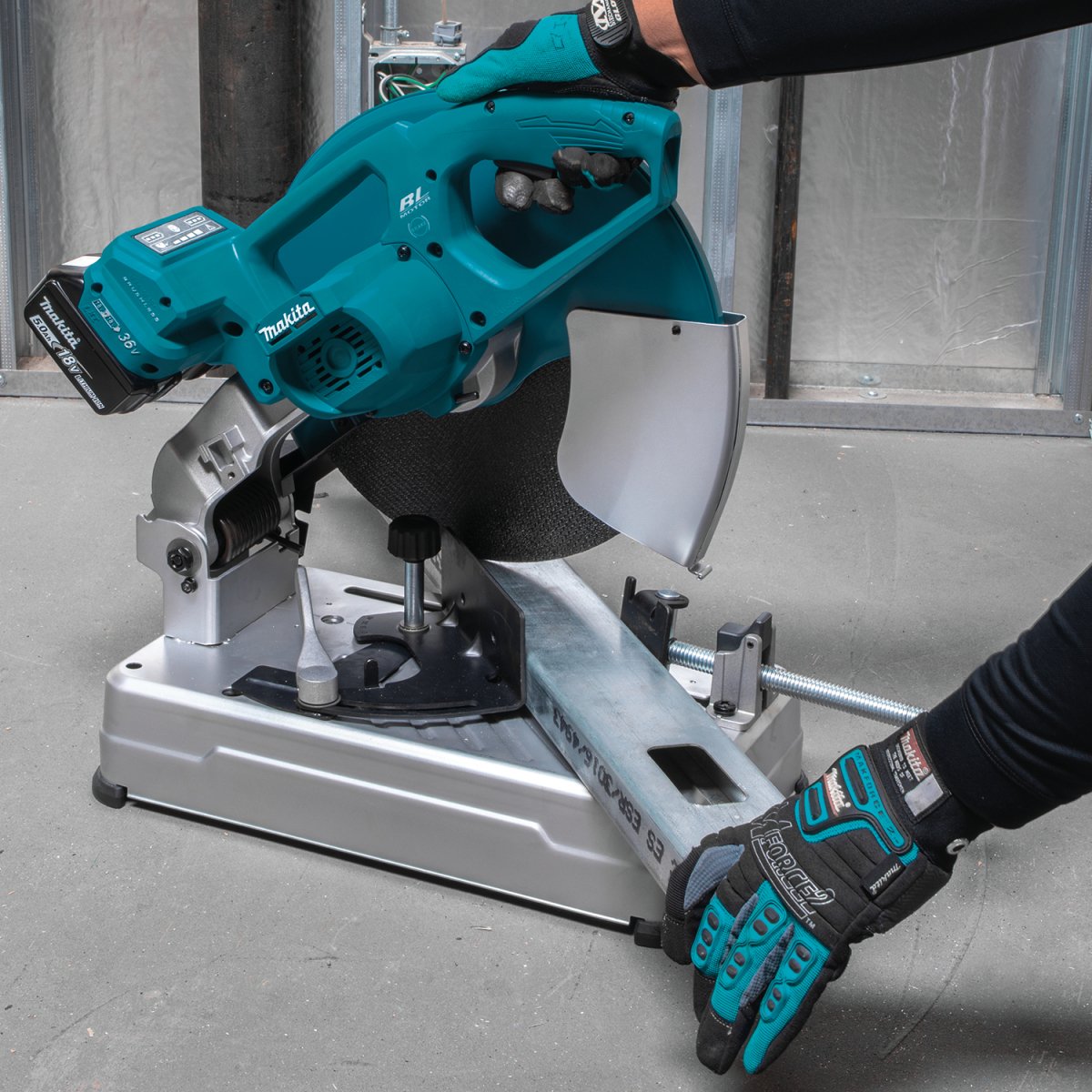 36V (18V X2) LXT® Brushless 14-Inch Cut-Off Saw - Cordless Power Tool for Metal Cutting, Concrete & Masonry - Perfect for Construction Sites & DIY Projects