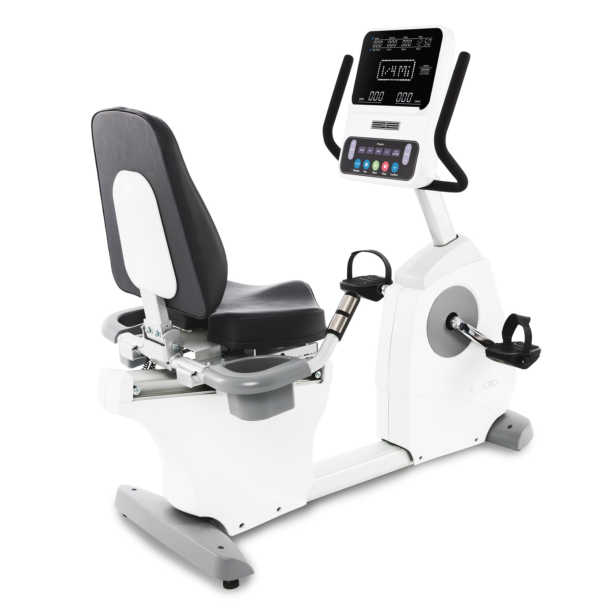 Rehab 4.0R Recumbent Exercise Bike for Home Gym - Low Impact Workout Machine for Seniors & Physical Therapy - Compact Indoor Cycling Equipment for Small Spaces