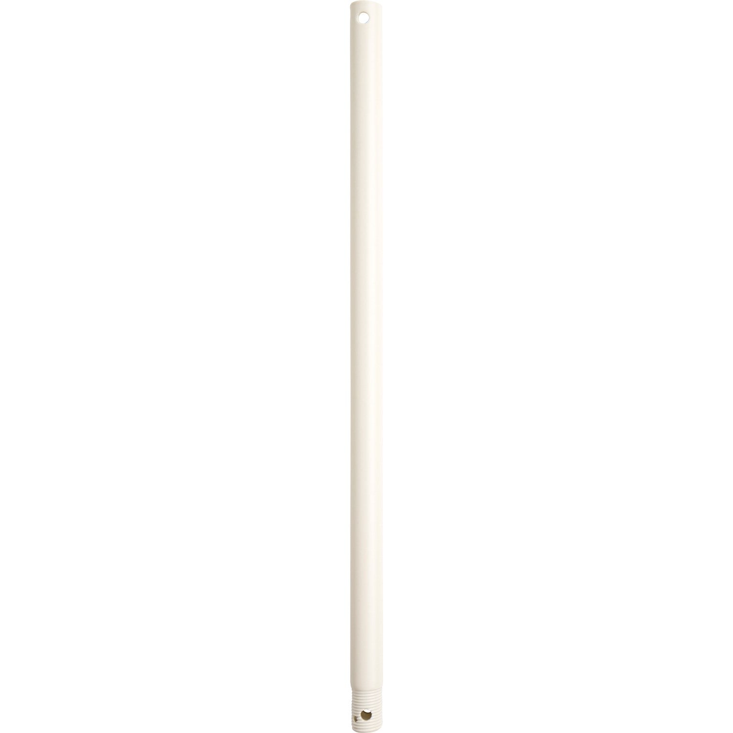 24 Inch Universal Ceiling Fan Downrod in Antique White - Perfect for Indoor/Outdoor Fan Installation and Home Decor