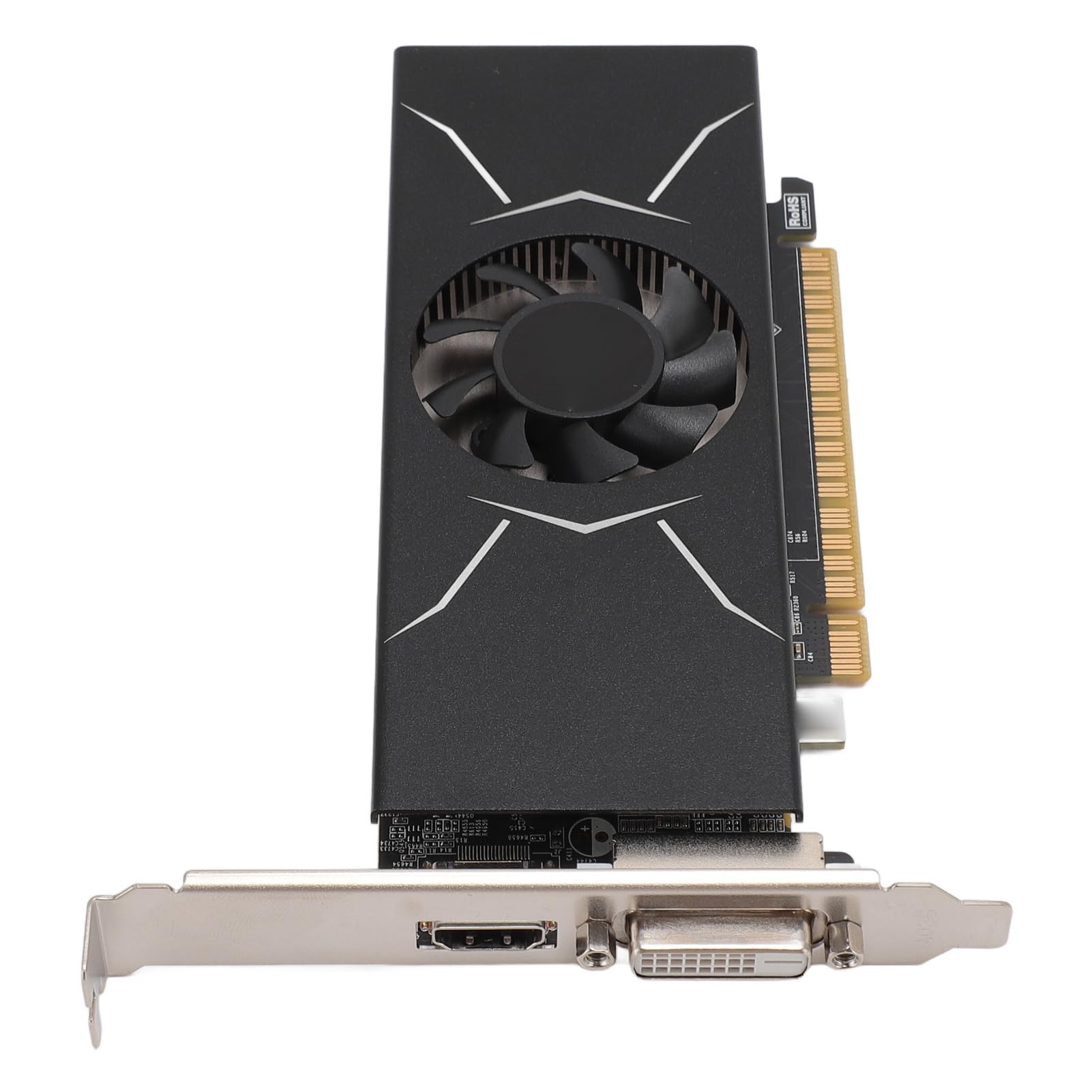Annadue GTX 1050ti 4GB GDDR5 128-bit PCIe 3.0 Gaming Graphics Card - HDMI/DVI Output, 1291/7008MHz Clock Speed with Cooling Fan - Perfect for PC Gaming, Video Editing & Office Workstations