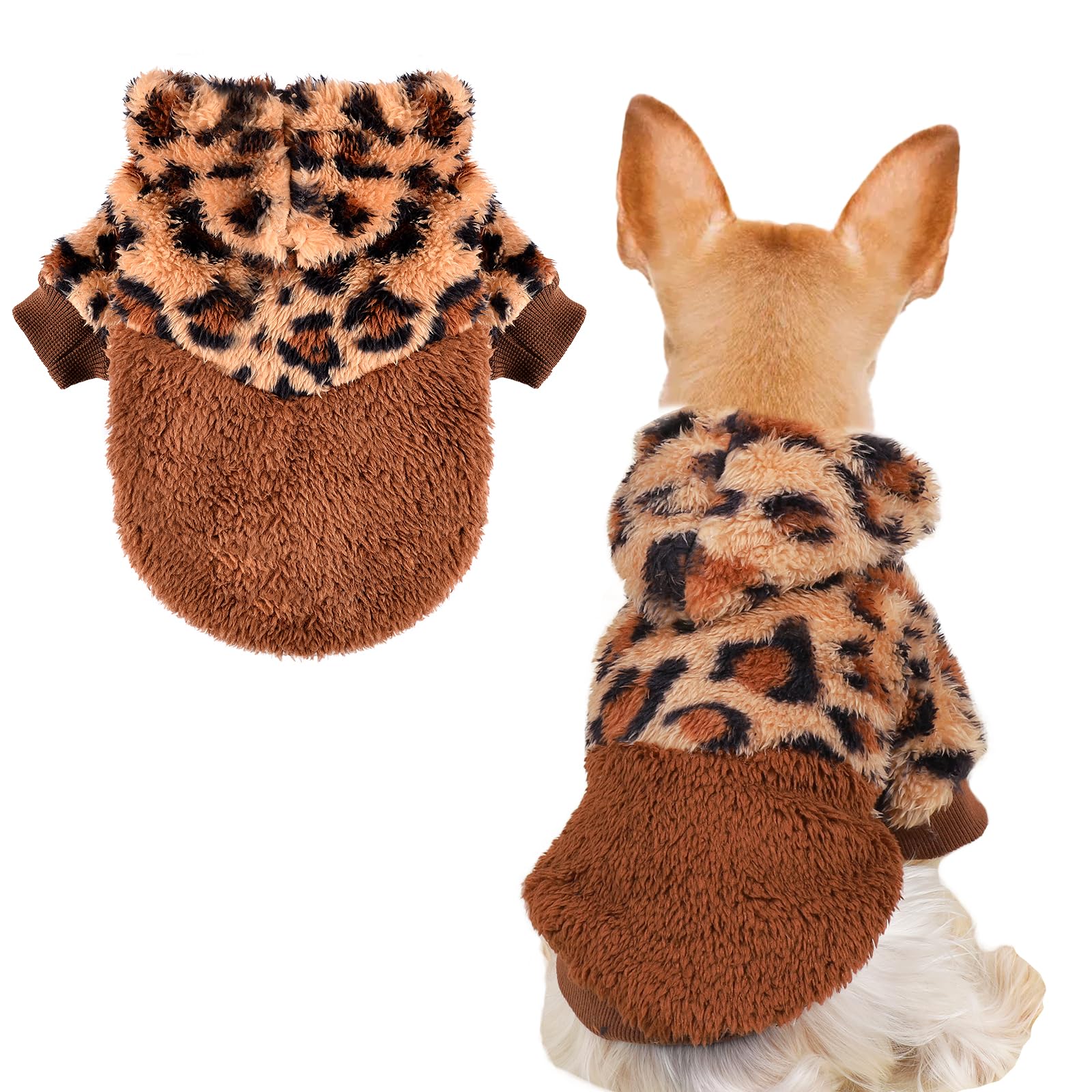 XXS Dog Sweater for Small Dogs - Cute Chihuahua Clothes & Christmas Outfit | Perfect for Holiday Photos, Winter Walks & Pet Parties