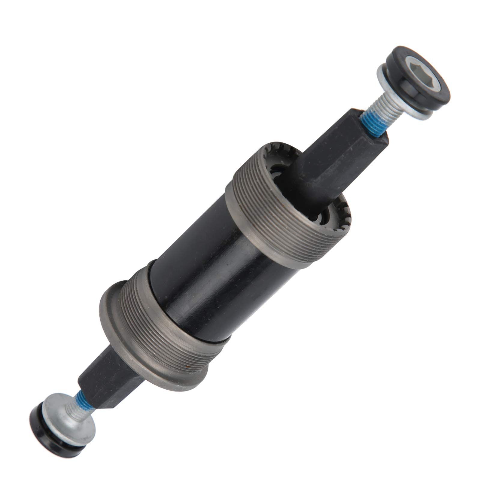 68mm Bike Bottom Bracket - Sealed Square Taper Bearing for Mountain Bikes with Installation Screws | Durable Metal Bicycle Crankset Component for Smooth Riding & Maintenance
