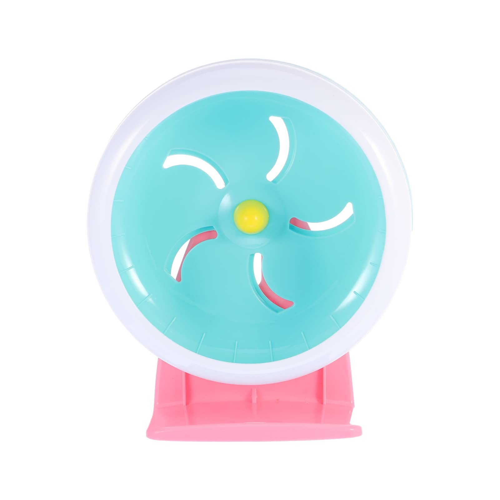 Balacoo 18cm Silent Hamster Running Wheel - Quiet Exercise Wheel for Small Pets like Hamsters, Hedgehogs, Gerbils | Perfect for Nighttime Play in Cages & Habitats (Random Color)
