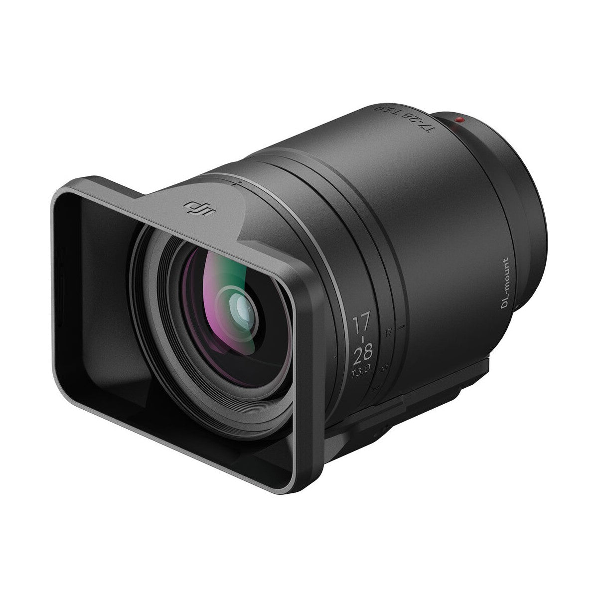 DJI DL 17-28mm T3.0 ASPH Power Zoom Lens for Cinema Cameras - Professional Wide-Angle Zoom Lens for Filmmaking, Vlogging & Content Creation