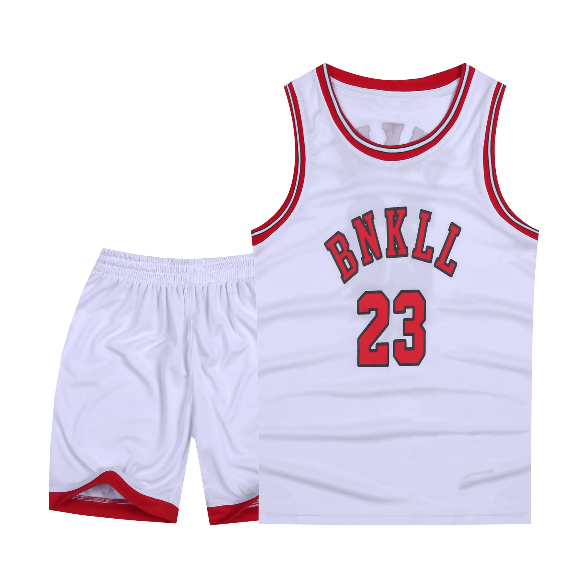 Youth Basketball Jerseys 6-16 Years - 2-Piece Set #23 for Boys & Girls - Perfect for Games & Training