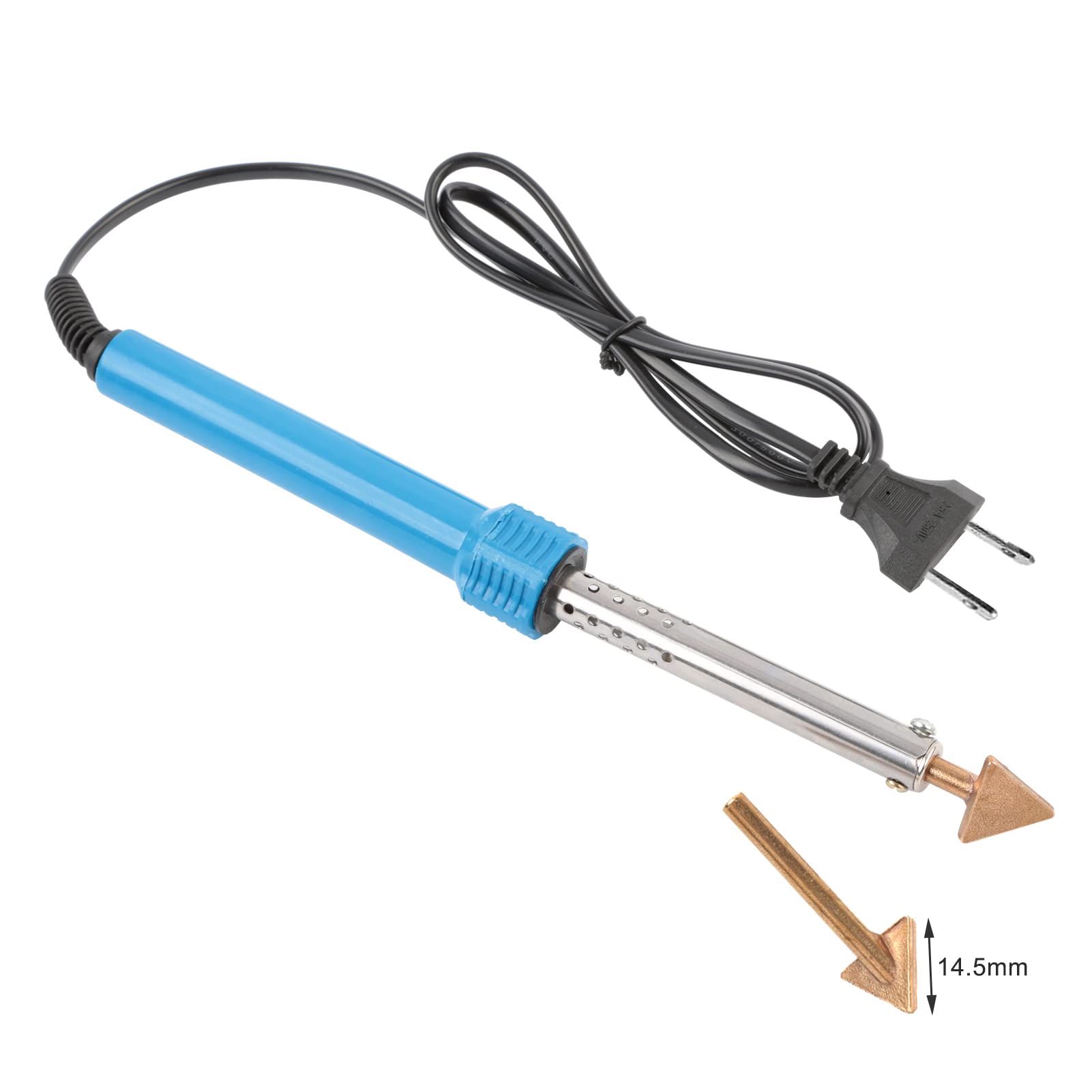 80W Plastic Welding Kit with 40 Rods, Mesh & Wire Brush - Professional Plastic Repair Tool for Car Bumpers, Dashboards, Kayaks, Canoes - Perfect for DIY Auto, Marine & Home Plastic Repairs