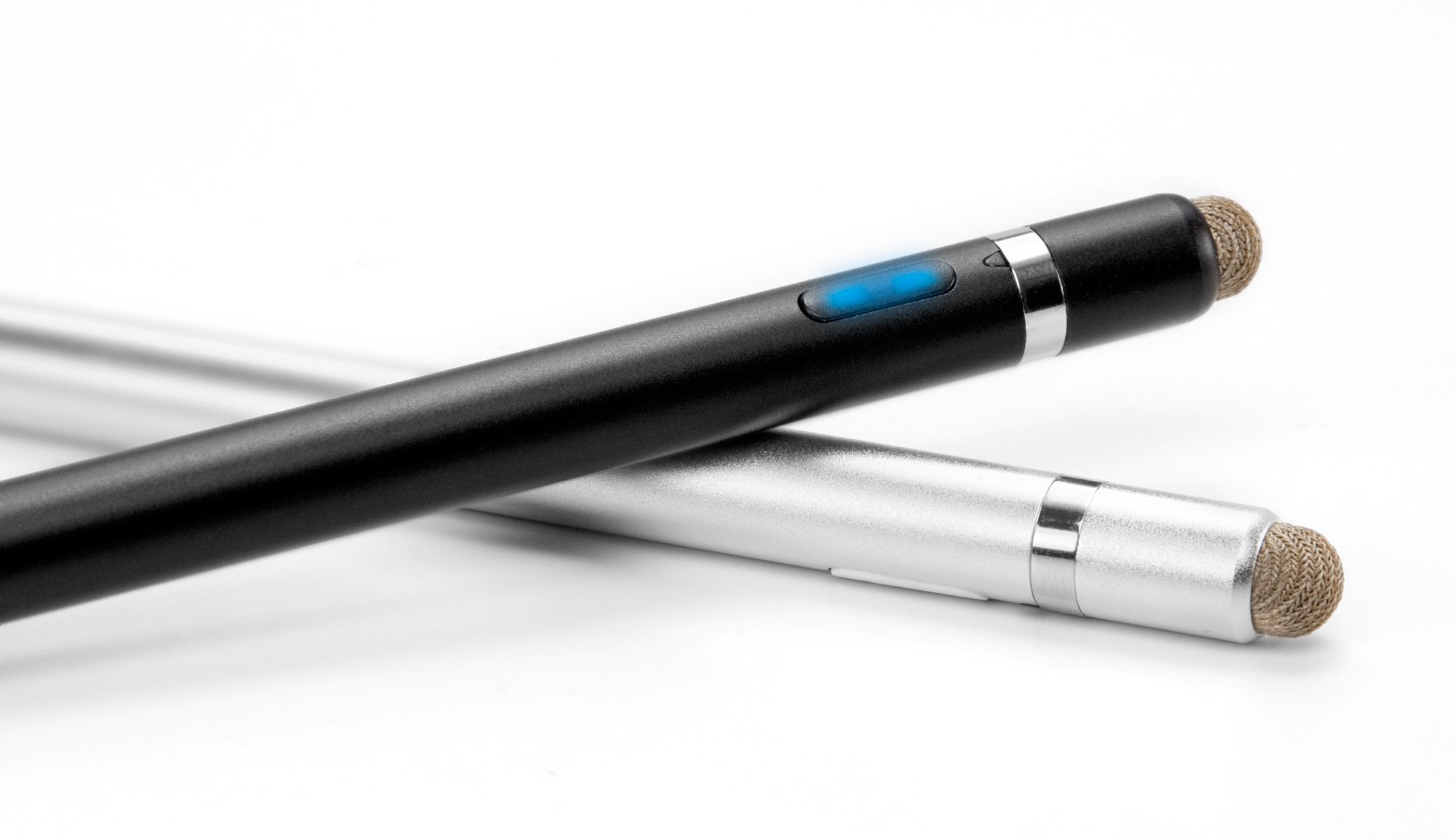 AccuPoint Active Stylus Pen for Acer Chromebook Spin 314 (CP314-1HN) - Ultra Fine Tip Electronic Stylus with Palm Rejection - Metallic Silver - Perfect for Note-Taking, Drawing & Digital Signatures