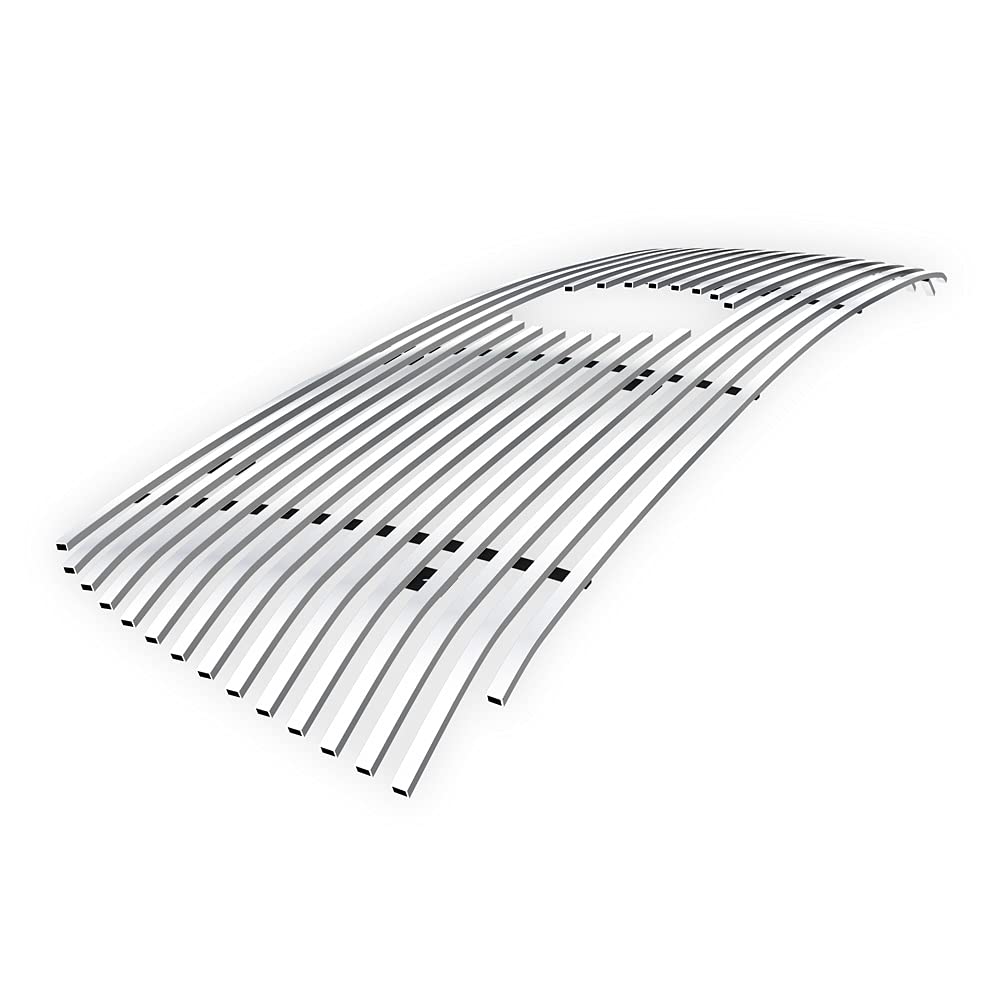 APS Compatible with Toyota Sequoia 2008-2017 Main Upper Stainless Steel Chrome Billet Front Grille Insert T66553A - Upgrade Your Truck's Style for Off-Roading & Daily Driving